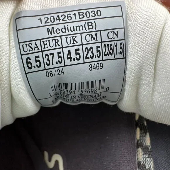 Brooks Adrenaline GTS 24 Shoes Women's 6.5 B Mercury Ebony Copper Running - Picture 10 of 12